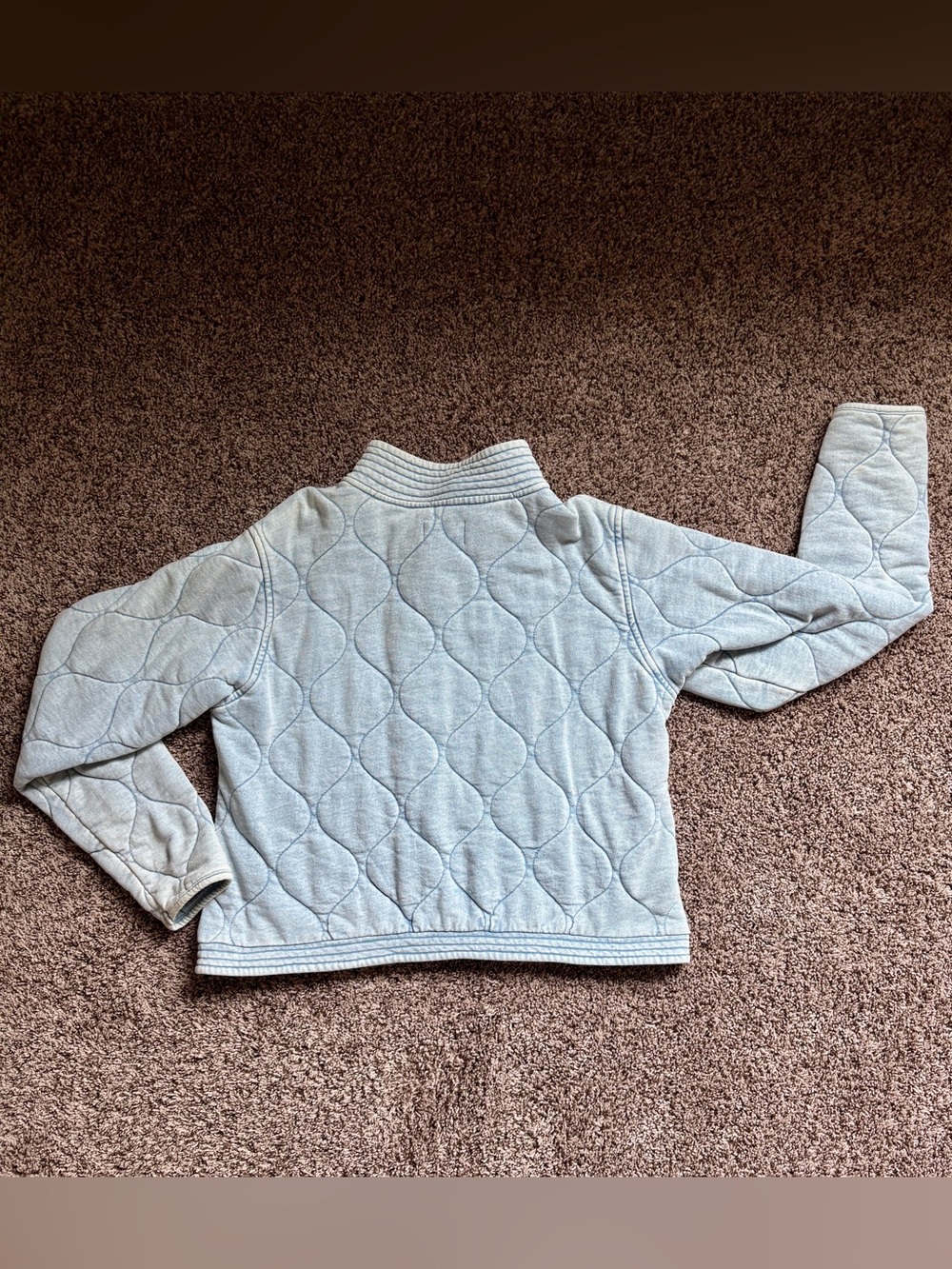 Z Supply NWOT Boulder Knit Denim Jacket - Picture 5 of 5